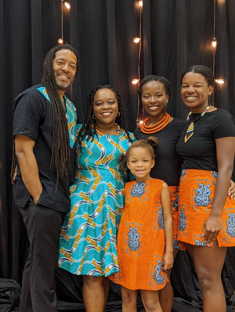 Family Photo at 2022 Missions Conference Houston, TX